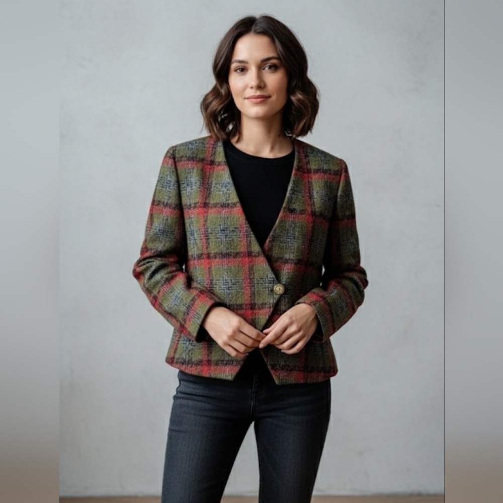Plaid Women's Jacket